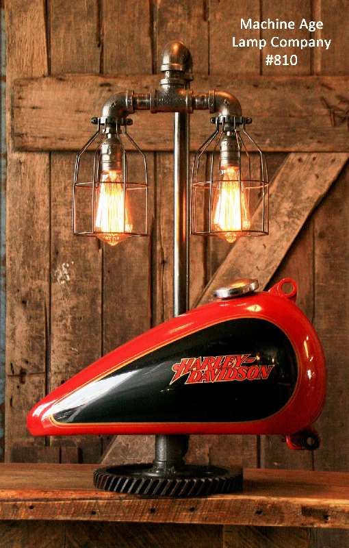 Energy - Efficient Industrial Lighting for Cost - SavingsSteampunk Industrial Lamp, Re/Purposed Harley Davidson Motorcycle Gas Tank - #810 SOLD Energy - Efficient Industrial Lighting for Cost - SavingsSteampunk Industrial Lamp, Re/Purposed Harley Davidson Motorcycle Gas Tank - #810 SOLD