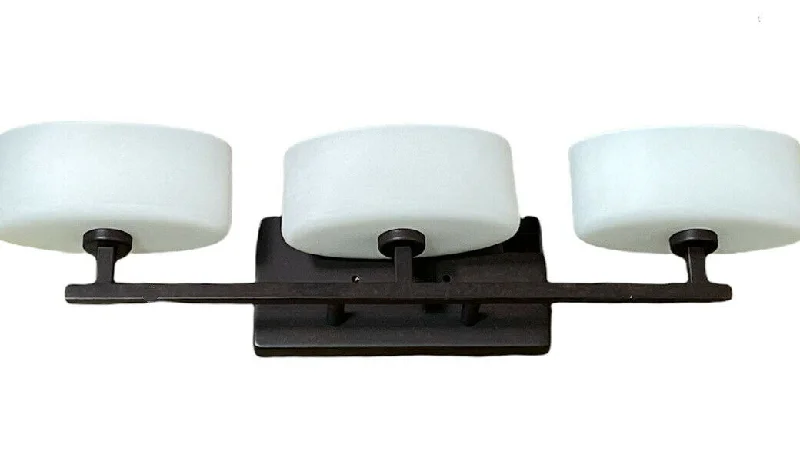 Aztec 37355 by Kichler Lighting Three Light Bath Vanity Wall Mount in Bronze Finish