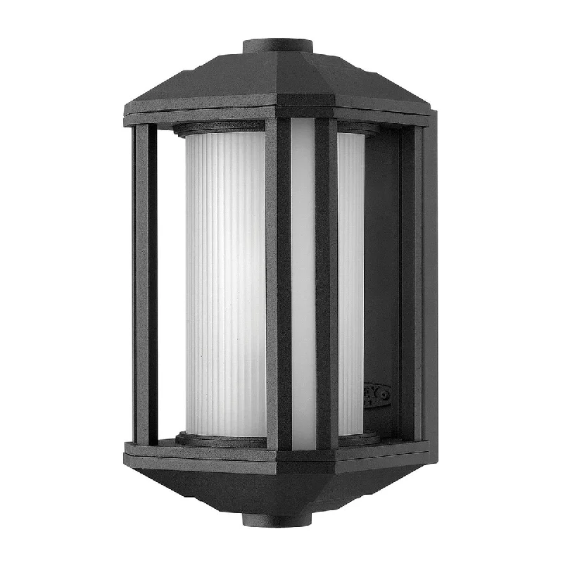 Castelle 1 Light Small/Medium Wall Lantern - BlackBronze E27 IP44