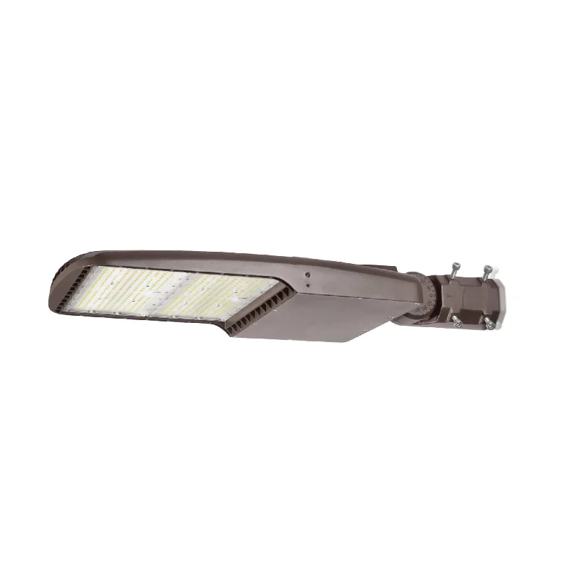 Industrial Lighting for Furniture Factories300W LED Parking Lot Light - Split Fit Mount - 42,000lm - 100/277VAC Shorting Cap - 5000K - DLC 5.1