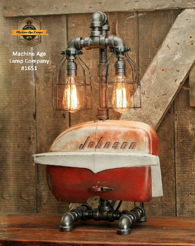 Energy - Efficient Industrial Lighting for Cost - SavingsSteampunk Industrial / Boat Motor / Nautical / Marine / Cabin / Lamp #1651 sold Energy - Efficient Industrial Lighting for Cost - SavingsSteampunk Industrial / Boat Motor / Nautical / Marine / Cabin / Lamp #1651 sold
