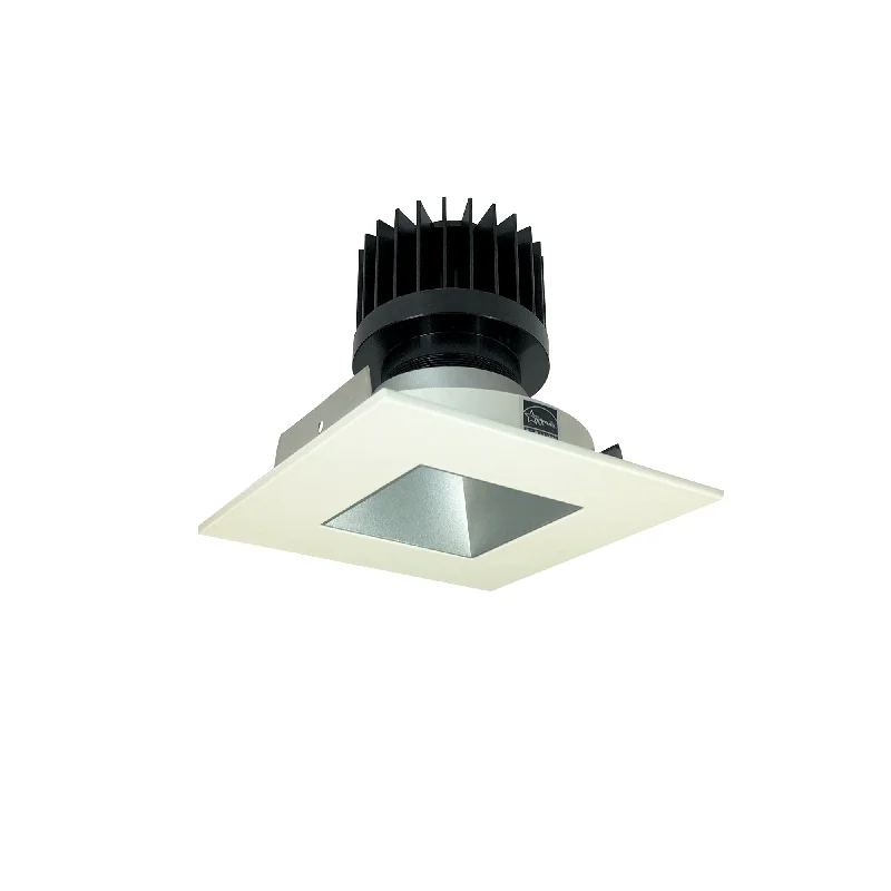String Lights for Wedding ReceptionsNora Lighting NIO-4SNDSQ27XHZMPW/HL 4" Iolite LED Square Reflector With Square Aperture, 1500lm/2000lm/2500lm (varies by housing), 2700K - Haze Reflector / Matte Powder White Flange String Lights for Wedding ReceptionsNora Lighting NIO-4SNDSQ27XHZMPW/HL 4" Iolite LED Square Reflector With Square Aperture, 1500lm/2000lm/2500lm (varies by housing), 2700K - Haze Reflector / Matte Powder White Flange