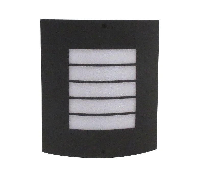 Rainbow EVER 6001 BLK-LED One Light Indoor or Outdoor ADA Wall Fixture in Black Finish Rainbow EVER 6001 BLK-LED One Light Indoor or Outdoor ADA Wall Fixture in Black Finish