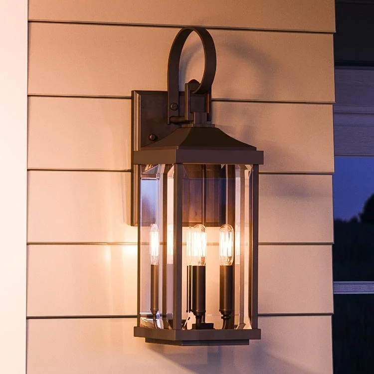 Adjustable Industrial Lighting for Flexible IlluminationUHP1194 Colonial Outdoor Wall Light, 30-5/8" x 9-1/2", Olde Bronze Finish, Calderdale Collection Adjustable Industrial Lighting for Flexible IlluminationUHP1194 Colonial Outdoor Wall Light, 30-5/8" x 9-1/2", Olde Bronze Finish, Calderdale Collection