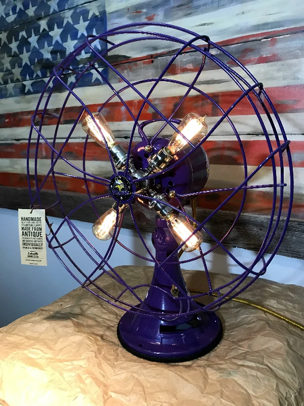 High - Bay LED Industrial Lighting for WarehousesSteampunk Industrial / 1940's Emerson Electric Fan Lamp / Vikings / Lamp #dc23