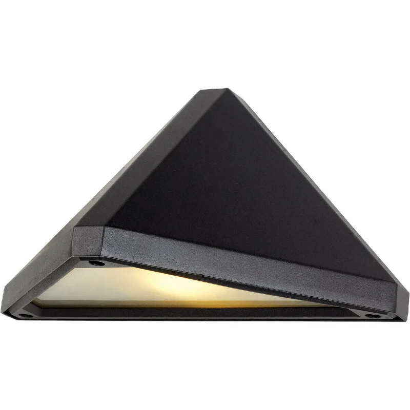 Trans Globe Lighting PL-440320BK-LED One Light GU24 LED Outdoor Wall Mount Lantern in Black Finish Trans Globe Lighting PL-440320BK-LED One Light GU24 LED Outdoor Wall Mount Lantern in Black Finish