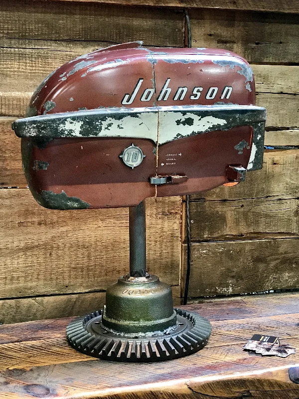 Industrial Lighting for Pharmaceutical ManufacturingSteampunk industrial boat motor lamp Johnson #1480 -