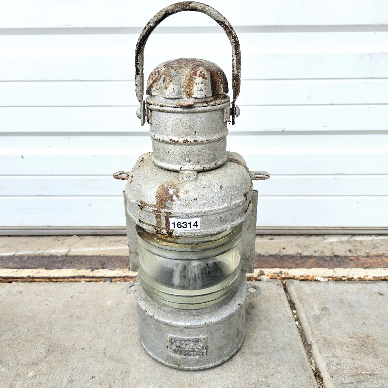 Industrial Lighting for Electronics ManufacturingSilver Painted Nautical Lantern