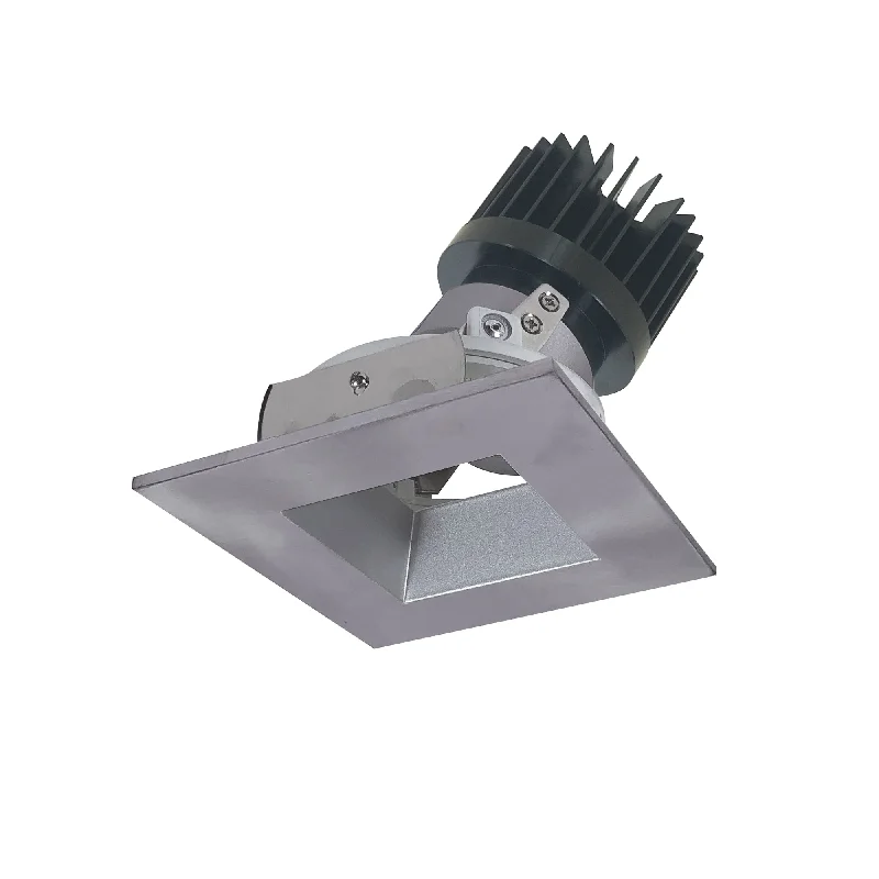 String Lights with Multicolored Bulbs for Festive OccasionsNora Lighting NIO-4SDSQ50XHN/HL 4" Iolite LED Square Adjustable Reflector With Square Aperture, 1500lm/2000lm (varies by housing), 5000K  - Haze Reflector / Natural Metal Flange