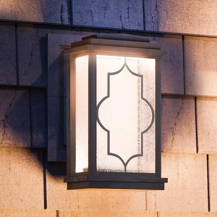 Industrial Lighting for Textile MillsUHP1200 Contemporary Outdoor Wall Light, 12-1/2" x 6-3/4", Bronze Finish, Luton Collection Industrial Lighting for Textile MillsUHP1200 Contemporary Outdoor Wall Light, 12-1/2" x 6-3/4", Bronze Finish, Luton Collection
