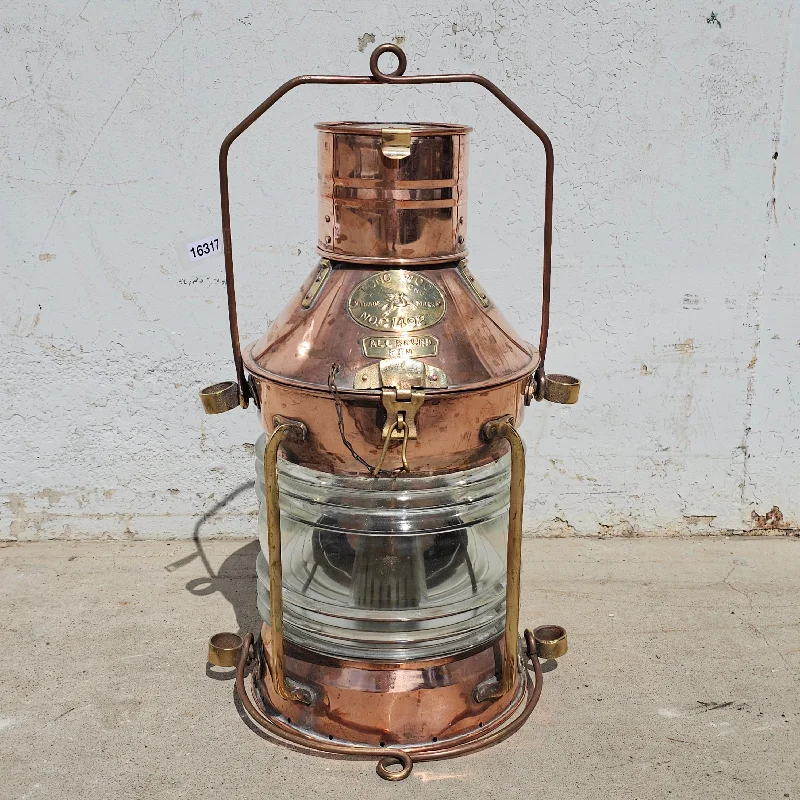 Waterproof Industrial Lighting for Wet AreasCopper Nautical Lantern