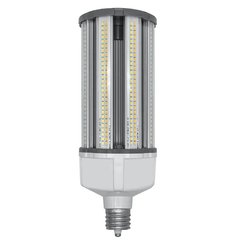 Durable Industrial Lighting for Harsh Environments54W/45W/36W LED Corn Light - 30K/40K/50K CCT- EX39 Mogul Base - 120-277VAC Ballast Bypass