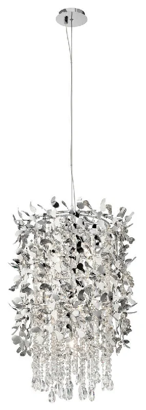Elan by Kichler Lighting 83678 Alexa Collection Nine Light Hanging Pendant Chandelier in Polished Chrome Finish Elan by Kichler Lighting 83678 Alexa Collection Nine Light Hanging Pendant Chandelier in Polished Chrome Finish