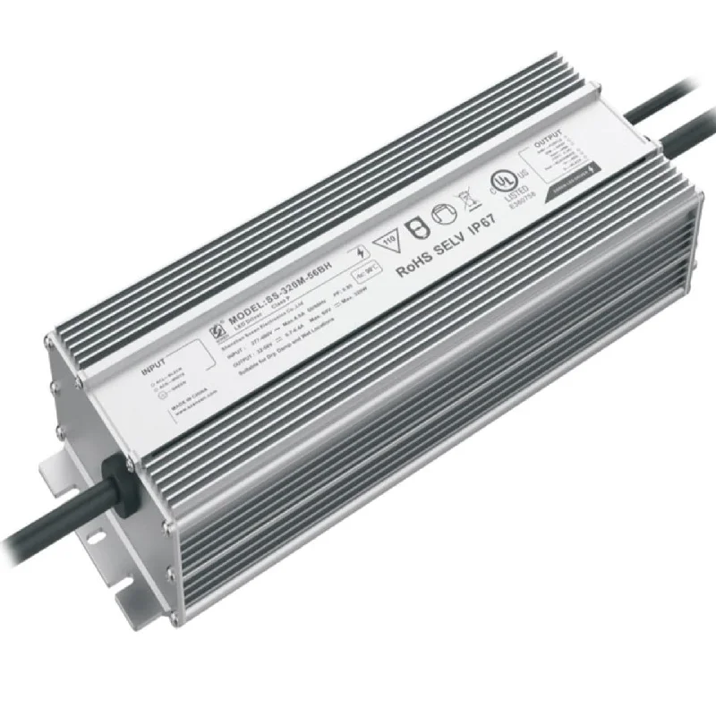 Industrial Lighting for Furniture Factories300W Sosen LED Driver - 277-480VAC Dimmable - 56VDC Industrial Lighting for Furniture Factories300W Sosen LED Driver - 277-480VAC Dimmable - 56VDC