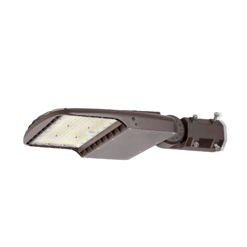 Industrial Lighting for Metal Fabrication Shops100W LED Parking Lot Light - Split Fit Mount - 14,000lm - 100/277VAC Shorting Cap - 5000K - DLC 5.1 Industrial Lighting for Metal Fabrication Shops100W LED Parking Lot Light - Split Fit Mount - 14,000lm - 100/277VAC Shorting Cap - 5000K - DLC 5.1