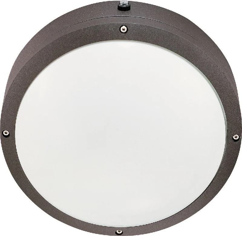 Nuvo Lighting 60-2542 Hudson Collection Two Light Energy Efficient GU24 Exterior Outdoor Wall or Ceiling Fixture in Architectual Bronze Finish Nuvo Lighting 60-2542 Hudson Collection Two Light Energy Efficient GU24 Exterior Outdoor Wall or Ceiling Fixture in Architectual Bronze Finish