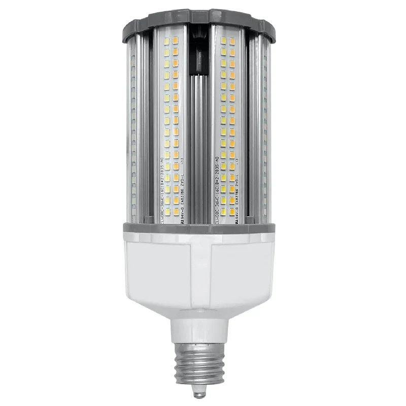 Dimmable Industrial Lighting for Ambiance Control36W/27W/18W LED Corn Light - 30K/40K/50K CCT- EX39 Mogul Base - 120-277VAC Ballast Bypass