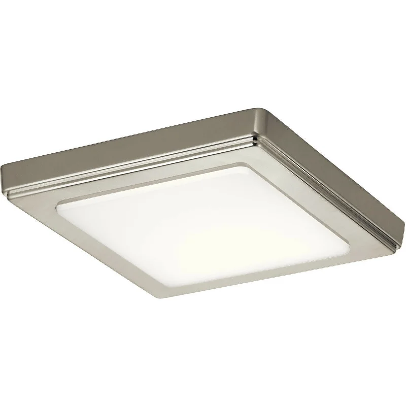 Kichler Lighting 44245NILED30 ZEO Collection 3000 Kelvin LED Flushmount in Brushed Nickel Finish Kichler Lighting 44245NILED30 ZEO Collection 3000 Kelvin LED Flushmount in Brushed Nickel Finish
