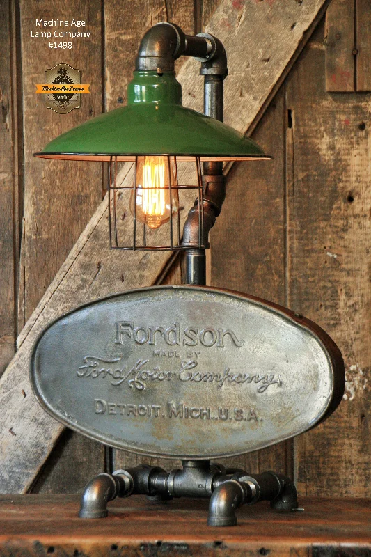 Explosion - Proof Industrial Lighting for Hazardous LocationsSteampunk Industrial Lamp / Farm / Tractor / Antique Fordson Tank / #1498 - SOLD