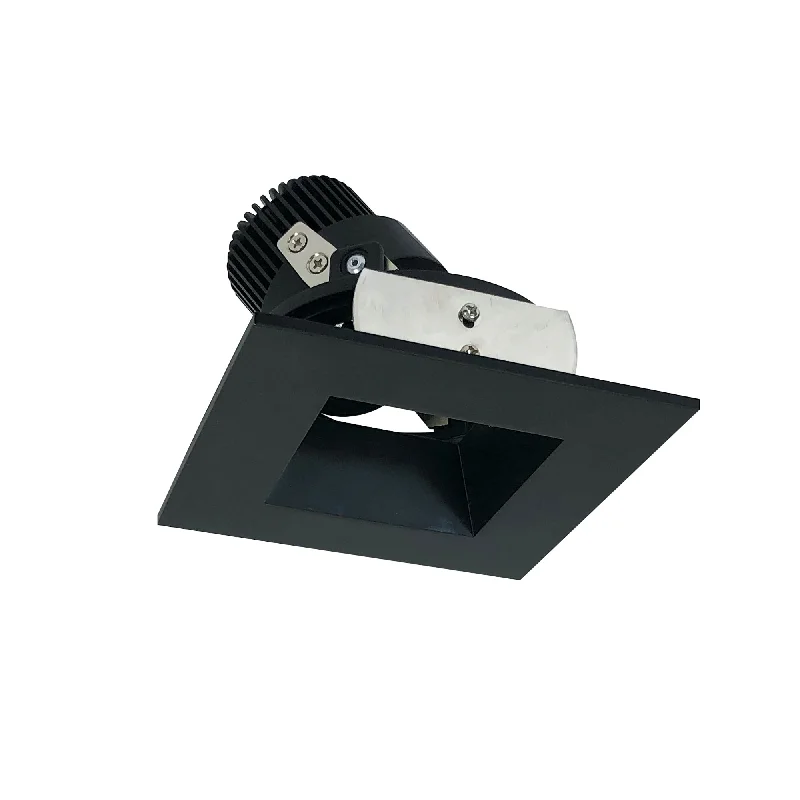 String Lights with Clear Bulbs for a Classic LookNora Lighting NIO-4SDSQ27QBB 4" Iolite LED Square Adjustable Reflector With Square Aperture, 10-Degree Optic, 800lm / 12W, 2700K - Black Reflector / Black Flange