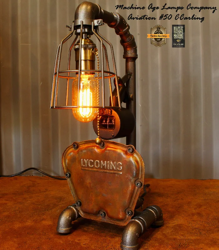 Industrial Lighting for Chemical PlantsAviation / Vintage Aircraft Airplane Magnetic Compass / lycoming Engine Cover / Lamp / #cc50 sold Industrial Lighting for Chemical PlantsAviation / Vintage Aircraft Airplane Magnetic Compass / lycoming Engine Cover / Lamp / #cc50 sold