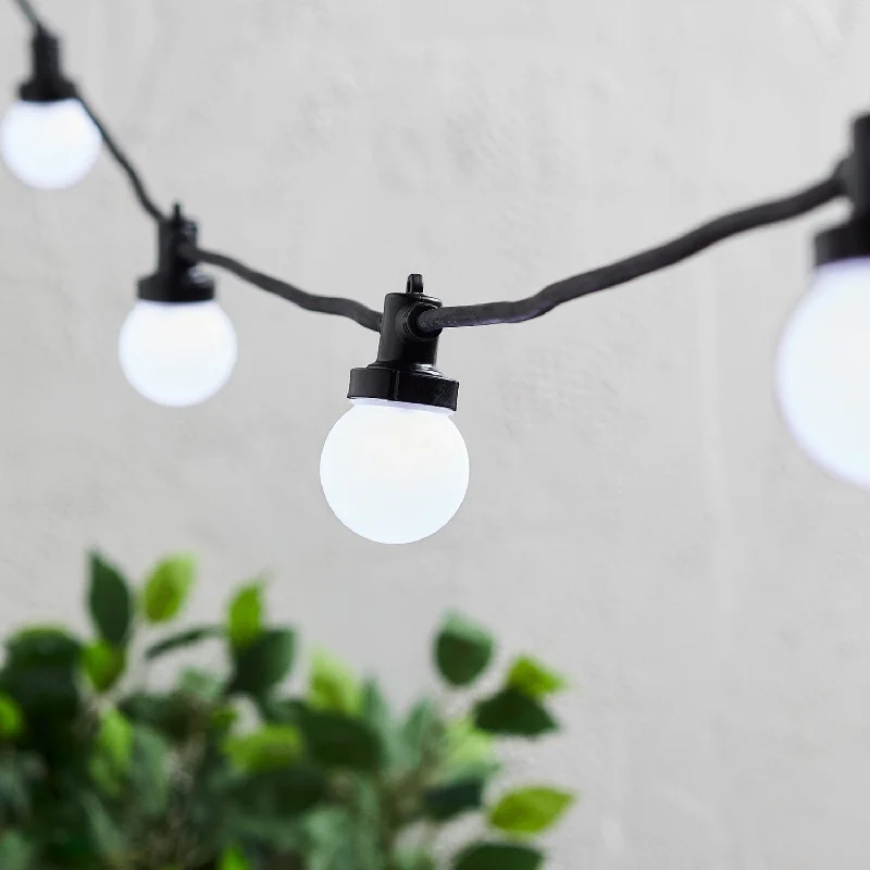 String Lights for Restaurant Outdoor SeatingPro Connect 5m 10 White Connectable Festoon Lights Black Cable String Lights for Restaurant Outdoor SeatingPro Connect 5m 10 White Connectable Festoon Lights Black Cable