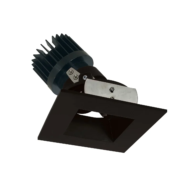 String Lights for Wedding ReceptionsNora Lighting NIO-4SDSQ50XBZ/HL 4" Iolite LED Square Adjustable Reflector With Square Aperture, 1500lm/2000lm (varies by housing), 5000K - Bronze Reflector / Bronze Flange