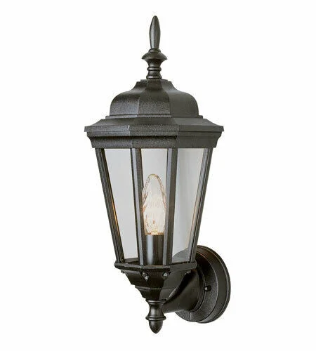 Trans Globe Lighting 4095 BK San Rafael Collection One Light Outdoor Wall Lantern in Black Finish Trans Globe Lighting 4095 BK San Rafael Collection One Light Outdoor Wall Lantern in Black Finish