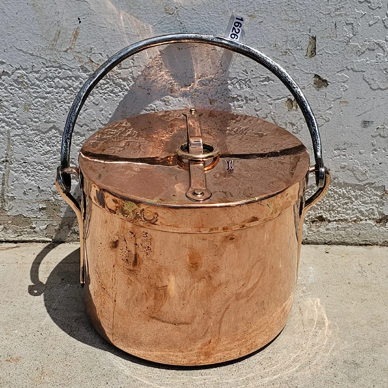 Industrial Ceiling - Mounted Lighting for Assembly PlantsIron Handled Copper Stock Pot