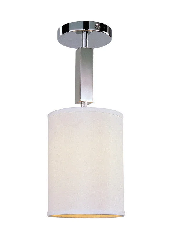 Z-Lite Lighting 1201-6SF One Light Semi Flush Ceiling Mount in Polished Stainless Steel Finish Z-Lite Lighting 1201-6SF One Light Semi Flush Ceiling Mount in Polished Stainless Steel Finish