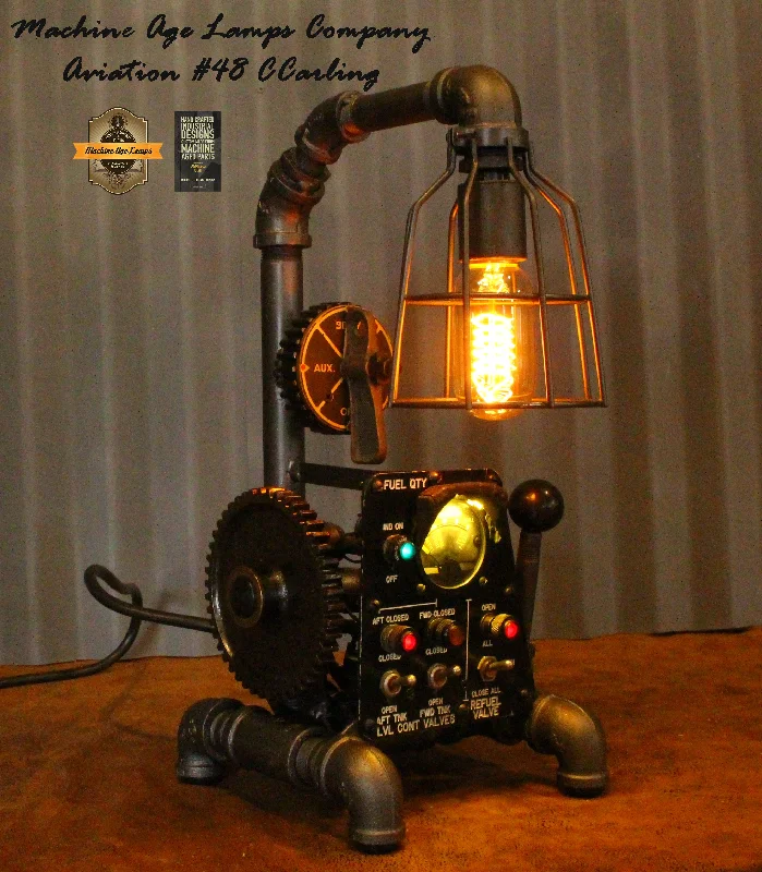 Explosion - Proof Industrial Lighting for Hazardous LocationsAviation / Vintage Aircraft Fuel Control Panel / lighted / Flashing Indicators and Controls / #cc48 - SOLD Explosion - Proof Industrial Lighting for Hazardous LocationsAviation / Vintage Aircraft Fuel Control Panel / lighted / Flashing Indicators and Controls / #cc48 - SOLD