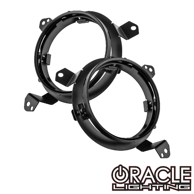 ORACLE Lighting 2018-2024 Jeep Wrangler JL Adjustable 7” Headlight Brackets (Pair)