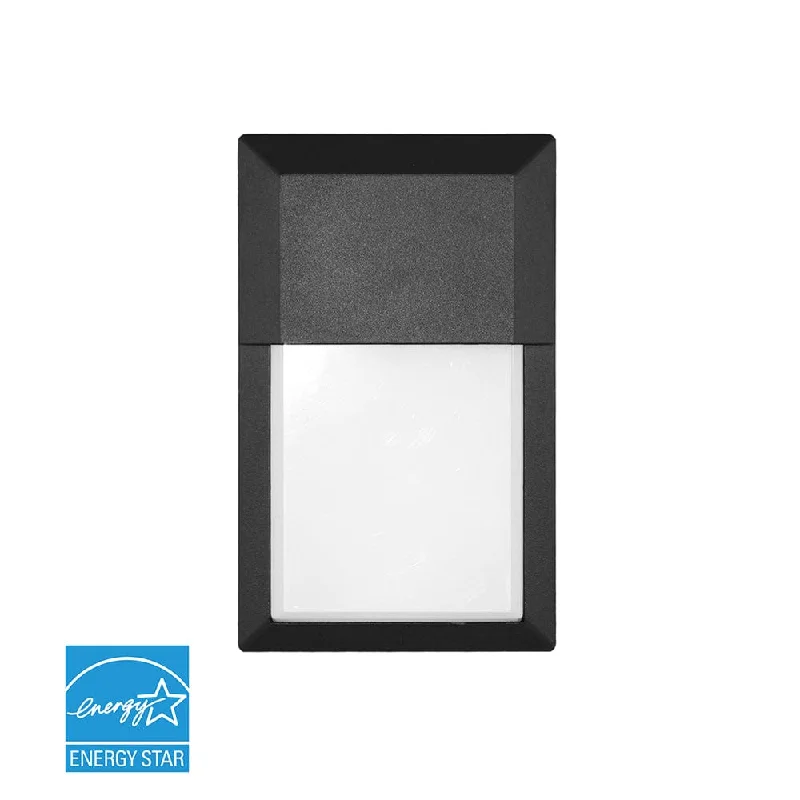 Industrial Ceiling - Mounted Lighting for Assembly Plants15.8W Mini Outdoor LED Wall Pack with Matte Black Aluminum Die Cast & Frosted Plastic Lens Industrial Ceiling - Mounted Lighting for Assembly Plants15.8W Mini Outdoor LED Wall Pack with Matte Black Aluminum Die Cast & Frosted Plastic Lens