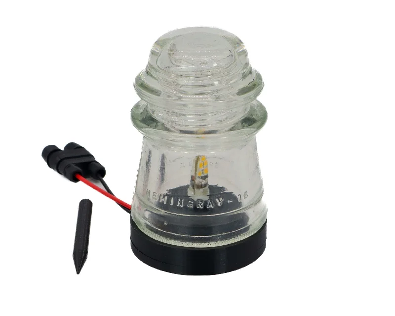 Industrial Ceiling - Mounted Lighting for Assembly PlantsLow Voltage LED Landscape Lights,12V AC/DC Lamp Base for "Hemingray-16&17, Glass Insulators