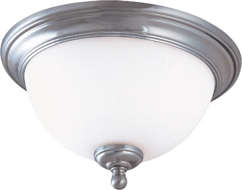 Nuvo Lighting 60-42565LED Glenwood Collection Two Light Energy Star Rated GU24 Flush Ceiling Mount in Brushed Nickel Finish Nuvo Lighting 60-42565LED Glenwood Collection Two Light Energy Star Rated GU24 Flush Ceiling Mount in Brushed Nickel Finish