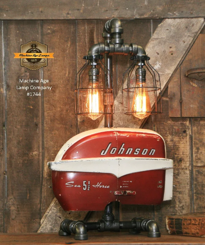 Industrial Lighting for Woodworking FactoriesSteampunk Industrial / Boat Motor / Nautical / Marine / Cabin / Lamp #1744 sold Industrial Lighting for Woodworking FactoriesSteampunk Industrial / Boat Motor / Nautical / Marine / Cabin / Lamp #1744 sold