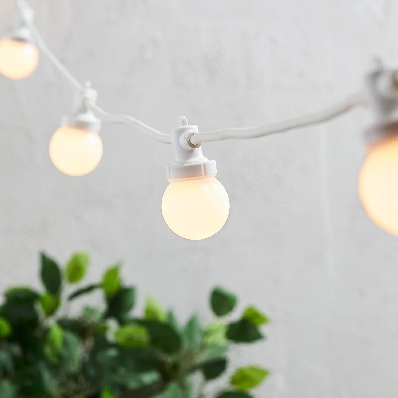 String Lights for Hotel Courtyard LightingPro Connect 5m 10 Warm White Connectable Festoon Lights White Cable String Lights for Hotel Courtyard LightingPro Connect 5m 10 Warm White Connectable Festoon Lights White Cable