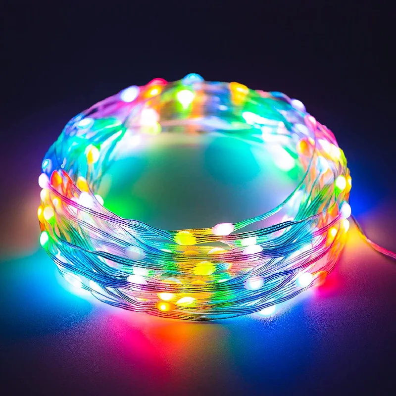 String Lights for Porch Lighting38ft String Lights with 100 Color Changing LED