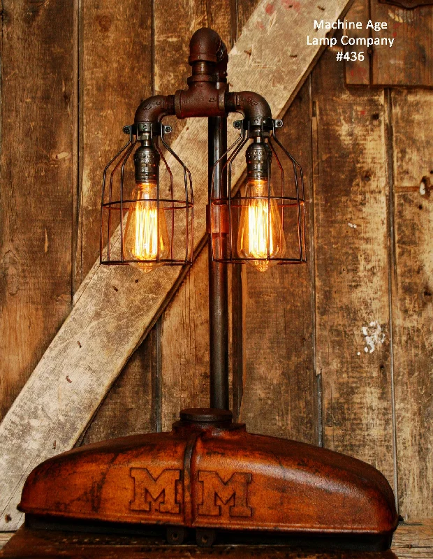 Industrial Lighting for Woodworking FactoriesIndustrial Lamp, Antique Minneapolis Moline Farm Tractor - #436 Industrial Lighting for Woodworking FactoriesIndustrial Lamp, Antique Minneapolis Moline Farm Tractor - #436
