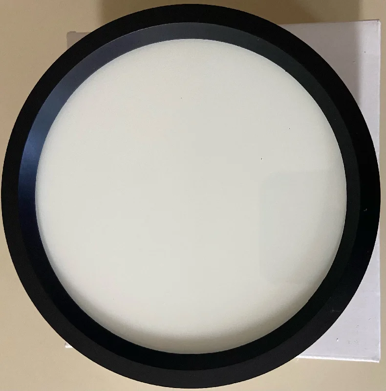 Trans Globe LED-30031 BK LED Disk Light in Black Finish - also available white and silver Trans Globe LED-30031 BK LED Disk Light in Black Finish - also available white and silver