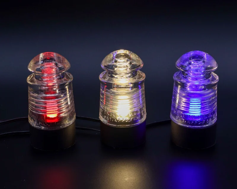 Industrial Lighting for Food Processing FactoriesLamp Base for "PYREX C17" Glass Insulators, Industrial Lighting, Man Cave Decor