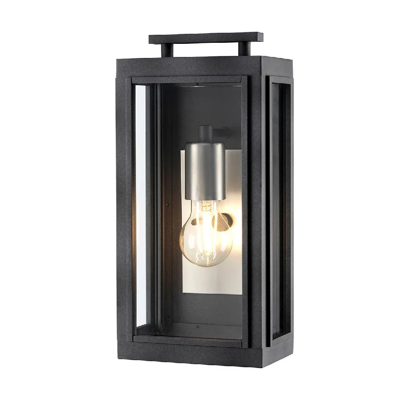 Sutcliffe 1/2Lt Wall Lantern - Aged Zinc & Antique Nickel/Oil Rubbed Bronze & Copper E27 IP44 Sutcliffe 1/2Lt Wall Lantern - Aged Zinc & Antique Nickel/Oil Rubbed Bronze & Copper E27 IP44