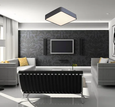 Contemporary Square Ceiling Light