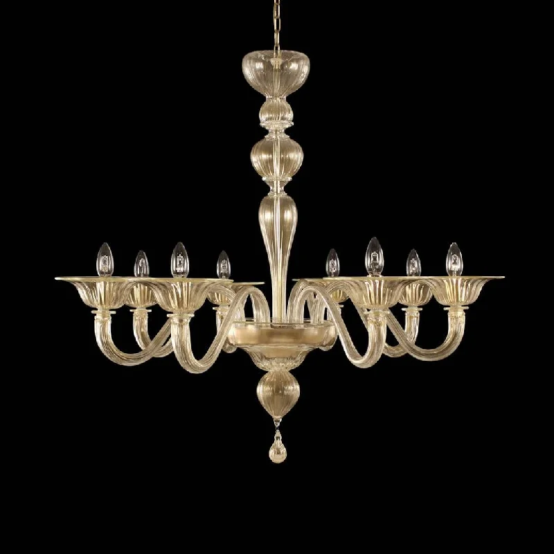 Chandeliers for Low Ceilings to Avoid Overcrowding8 Light Gold Murano Glass Chandelier Chandeliers for Low Ceilings to Avoid Overcrowding8 Light Gold Murano Glass Chandelier