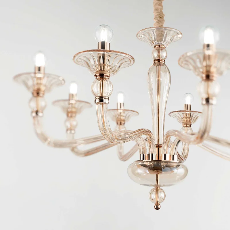 Chandeliers for Living Rooms to Create a Focal PointAmber Blown Glass 8 Light Chandelier Chandeliers for Living Rooms to Create a Focal PointAmber Blown Glass 8 Light Chandelier