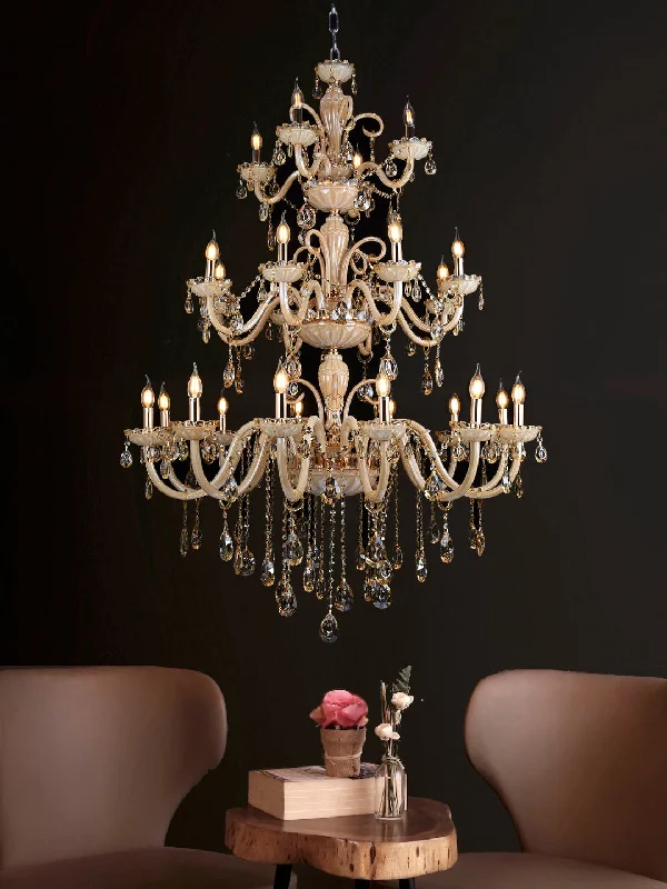 Industrial Iron Chandeliers for Loft - Inspired SpacesAmbrosia 24-Lamp Chandelier