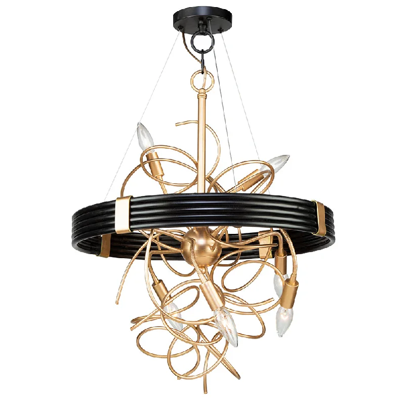 Bohemian - Style Beaded Chandeliers for Eclectic DecorChandelier Galaxy 6 Light