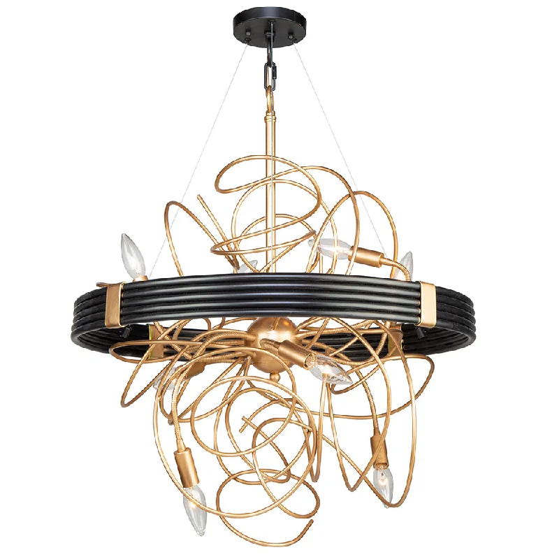 Chandeliers with Venetian Glass for a Luxurious LookChandelier Galaxy 8 Light