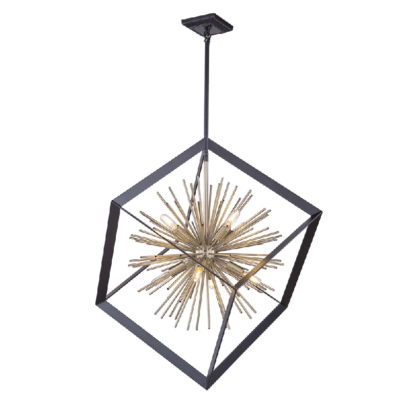 Industrial Iron Chandeliers for Loft - Inspired SpacesChandelier Sunburst