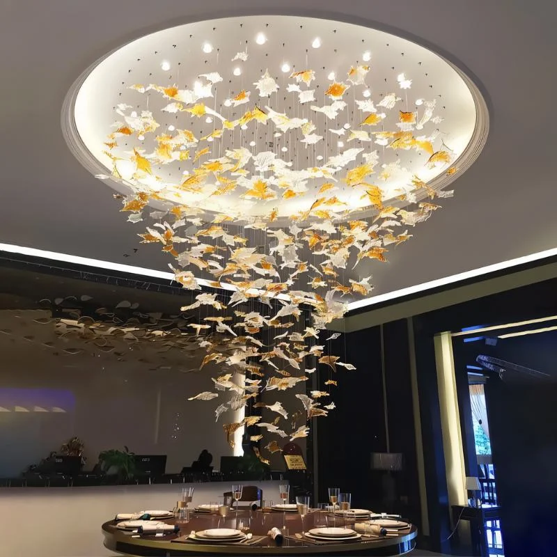 Modern Crystal Chandeliers for Contemporary HomesAutumn Chandelier